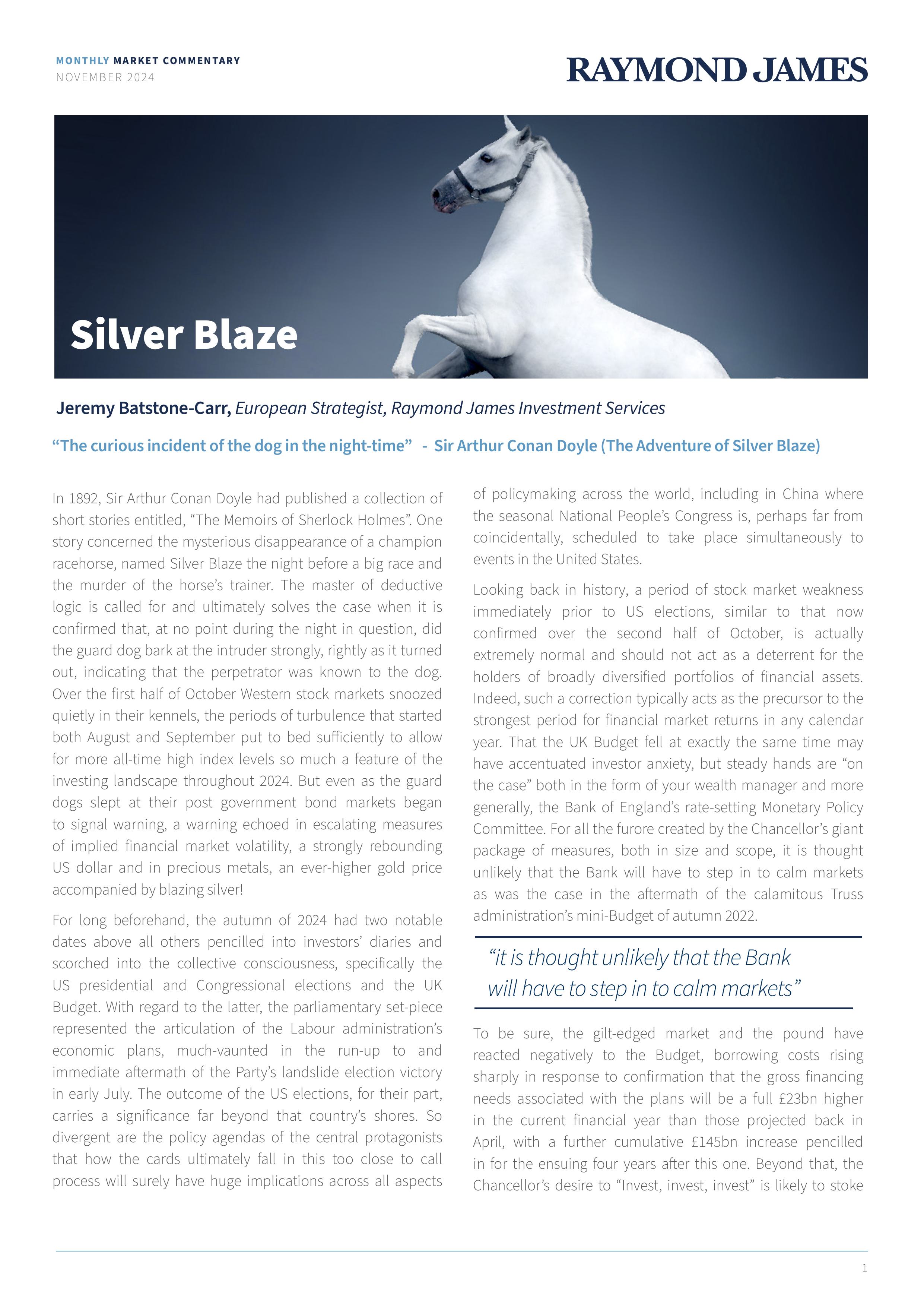 Silver Blaze